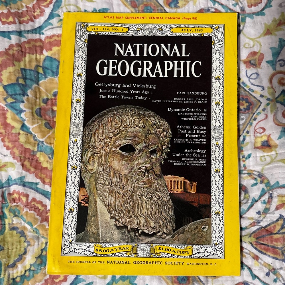 National Geographic from 1963